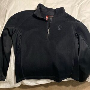 Core Spider Black XL Quarter Zip